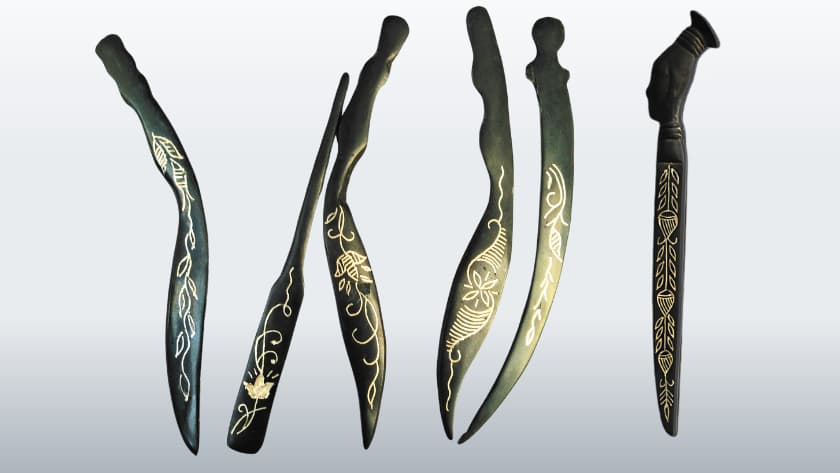 Bidriware Knives